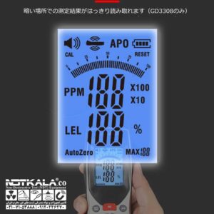 بهترین مدل نشت یاب گاز شهری CEM GD-3308