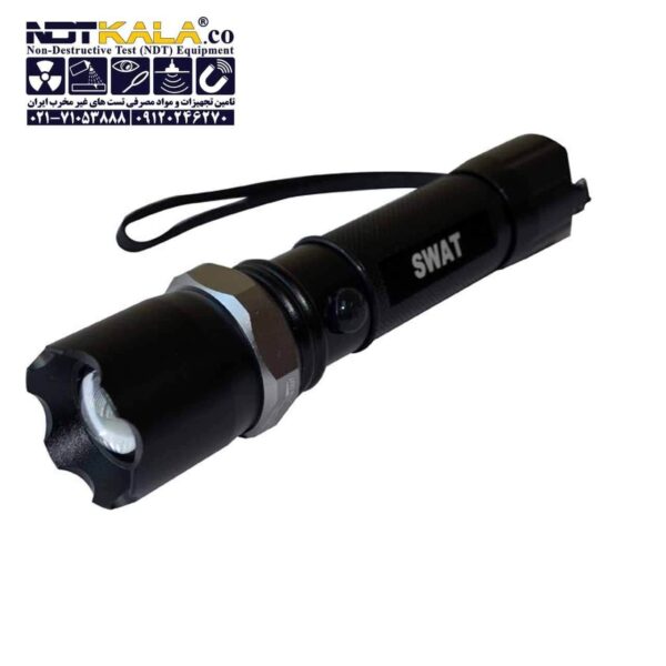 قیمت بهترین مدل چراغ قوه بازرسی اسوات زوم دار swat