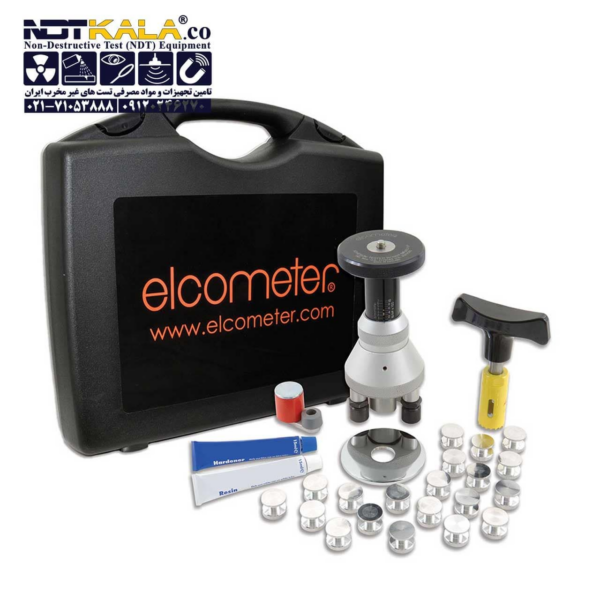 دستگاه پول آف تست چسبندگی رنگ الکومتر Pull Off Elcometer 106