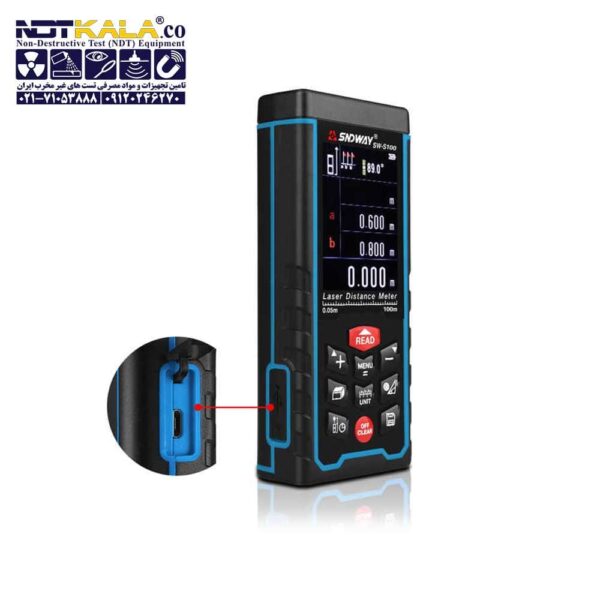 باکیفیت ترین متر لیزری 100 متری SNDWAY SW-100