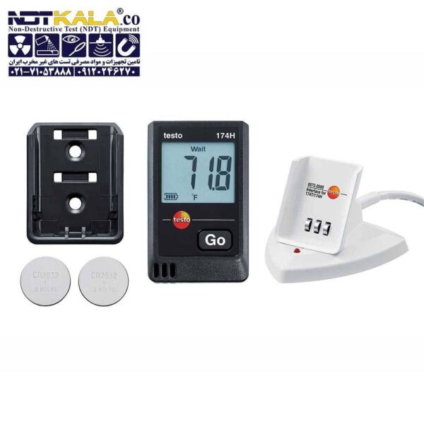 دستگاه باکیفیت دیتالاگر دما و رطوبت برند معتبر تستوTESTO 174H 174T